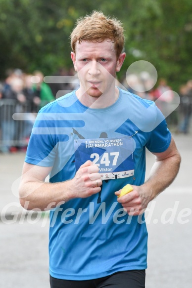 Hofmühlvolksfest-Halbmarathon Gloffer Werd