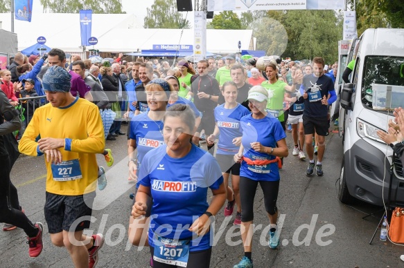 Hofmühlvolksfest-Halbmarathon Gloffer Werd