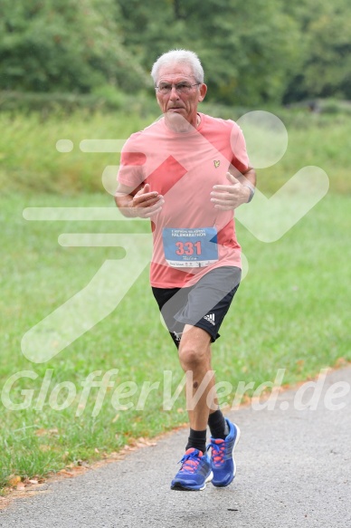 Hofmühlvolksfest-Halbmarathon Gloffer Werd