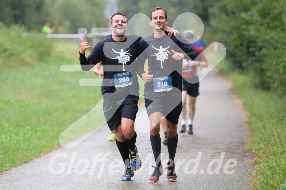 Hofmühlvolksfest-Halbmarathon Gloffer Werd