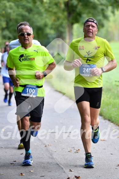 Hofmühl Volksfest-Halbmarathon Gloffer Werd