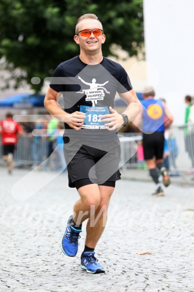 Hofmühlvolksfest-Halbmarathon Gloffer Werd