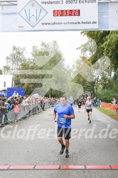 Hofmühlvolksfest-Halbmarathon Gloffer Werd