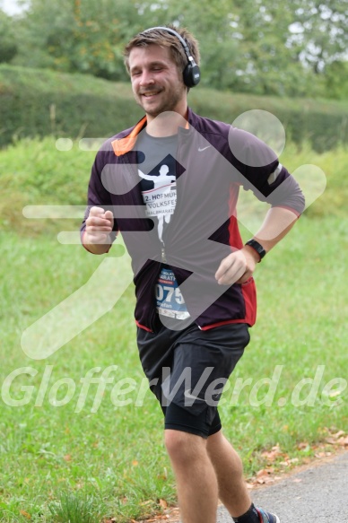 Hofmühlvolksfest-Halbmarathon Gloffer Werd