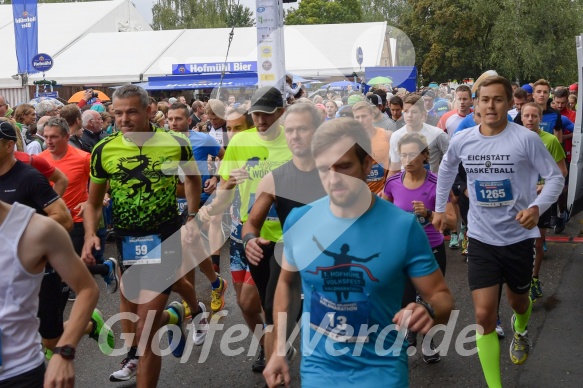 Hofmühlvolksfest-Halbmarathon Gloffer Werd