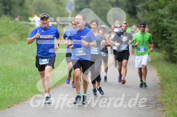 Hofmühlvolksfest-Halbmarathon Gloffer Werd