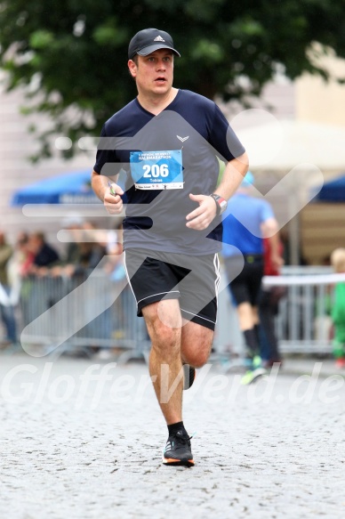 Hofmühlvolksfest-Halbmarathon Gloffer Werd