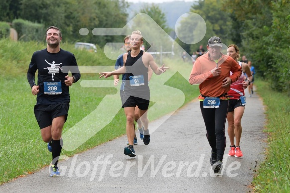 Hofmühlvolksfest-Halbmarathon Gloffer Werd