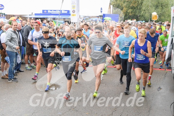 Hofmühlvolksfest-Halbmarathon Gloffer Werd