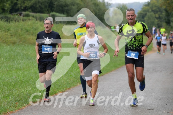 Hofmühlvolksfest-Halbmarathon Gloffer Werd