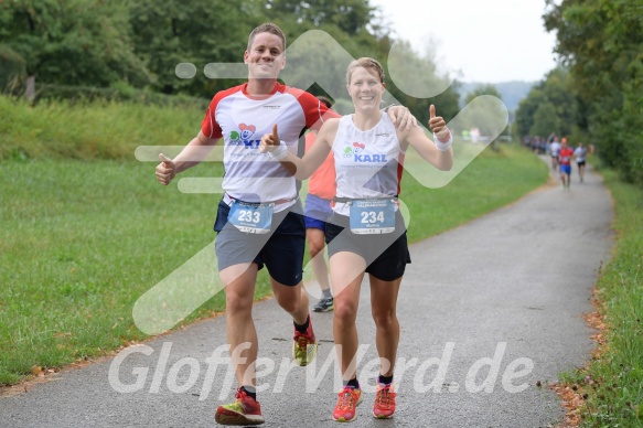 Hofmühlvolksfest-Halbmarathon Gloffer Werd