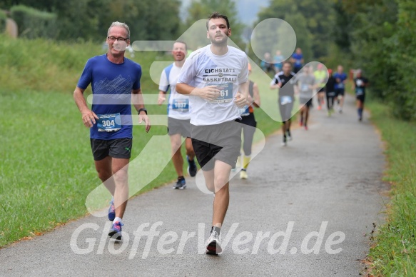 Hofmühlvolksfest-Halbmarathon Gloffer Werd