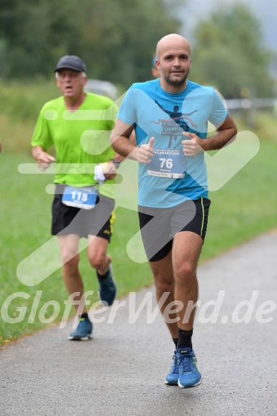 Hofmühlvolksfest-Halbmarathon Gloffer Werd