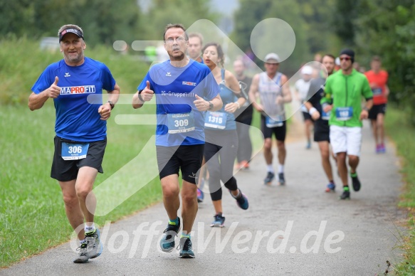 Hofmühlvolksfest-Halbmarathon Gloffer Werd