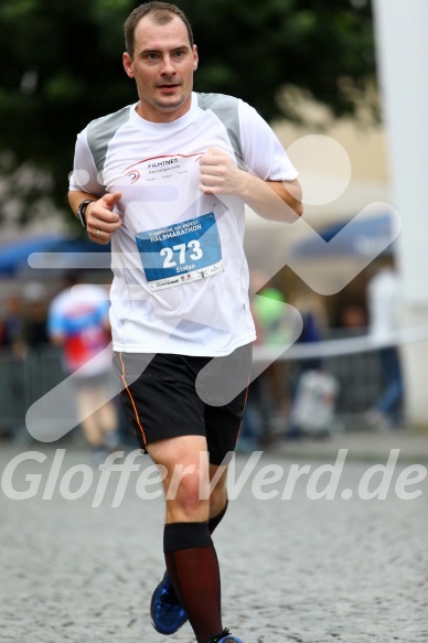 Hofmühlvolksfest-Halbmarathon Gloffer Werd