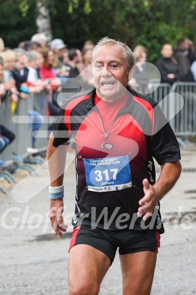 Hofmühlvolksfest-Halbmarathon Gloffer Werd