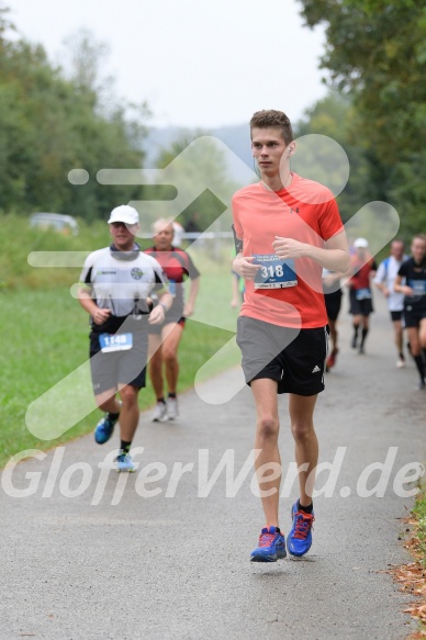 Hofmühlvolksfest-Halbmarathon Gloffer Werd