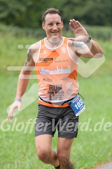 Hofmühlvolksfest-Halbmarathon Gloffer Werd