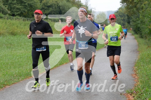 Hofmühlvolksfest-Halbmarathon Gloffer Werd