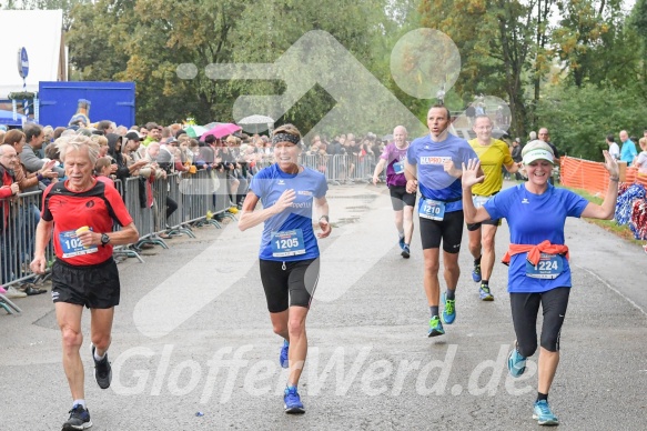 Hofmühlvolksfest-Halbmarathon Gloffer Werd