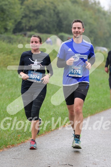 Hofmühlvolksfest-Halbmarathon Gloffer Werd