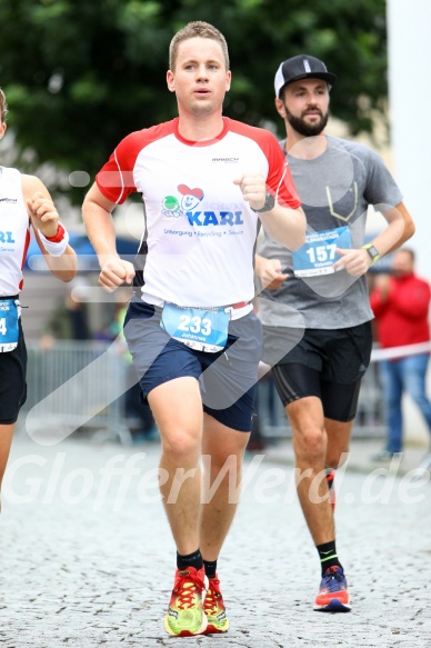 Hofmühlvolksfest-Halbmarathon Gloffer Werd