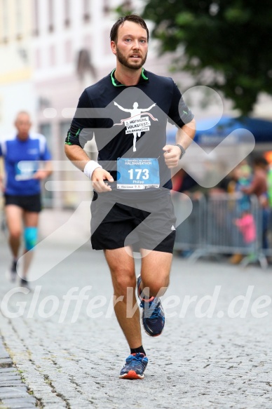 Hofmühlvolksfest-Halbmarathon Gloffer Werd