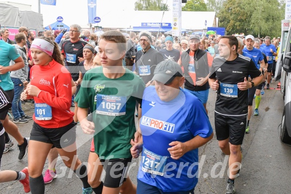 Hofmühlvolksfest-Halbmarathon Gloffer Werd