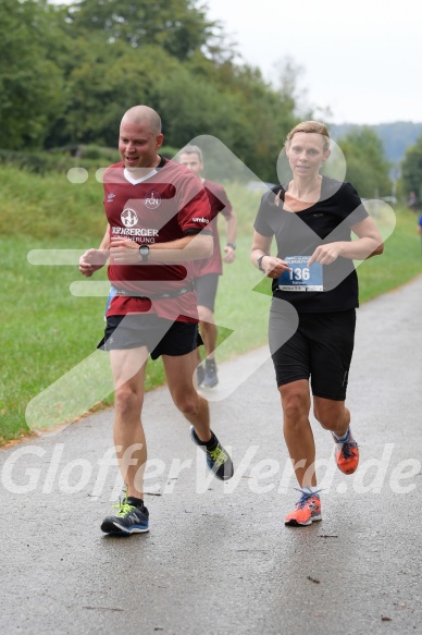 Hofmühlvolksfest-Halbmarathon Gloffer Werd