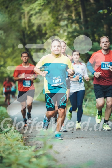 Hofmühlvolksfest-Halbmarathon Gloffer Werd