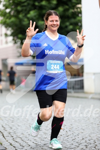 Hofmühlvolksfest-Halbmarathon Gloffer Werd