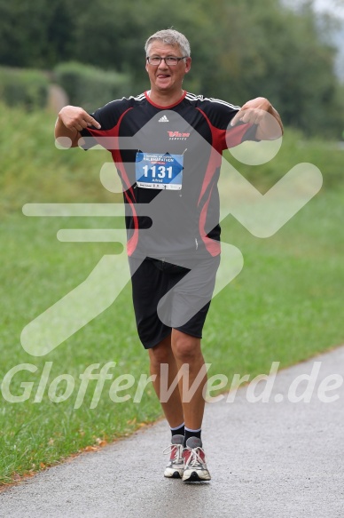 Hofmühlvolksfest-Halbmarathon Gloffer Werd