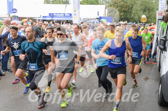 Hofmühlvolksfest-Halbmarathon Gloffer Werd