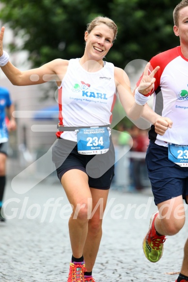 Hofmühlvolksfest-Halbmarathon Gloffer Werd