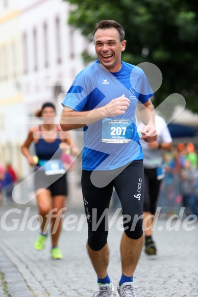 Hofmühlvolksfest-Halbmarathon Gloffer Werd