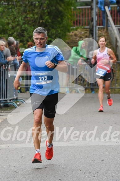 Hofmühlvolksfest-Halbmarathon Gloffer Werd