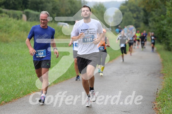 Hofmühlvolksfest-Halbmarathon Gloffer Werd