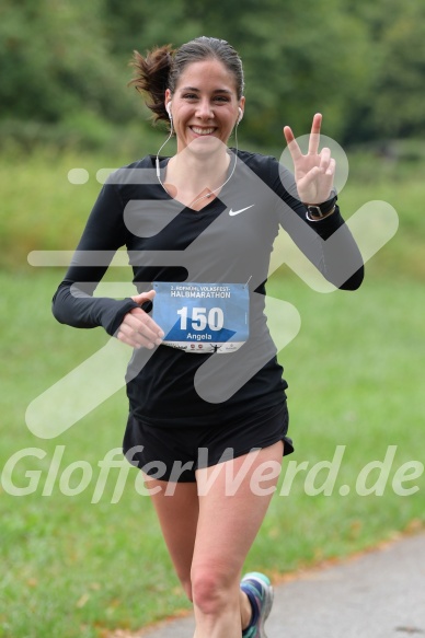 Hofmühlvolksfest-Halbmarathon Gloffer Werd