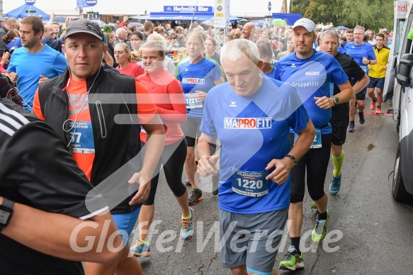 Hofmühlvolksfest-Halbmarathon Gloffer Werd