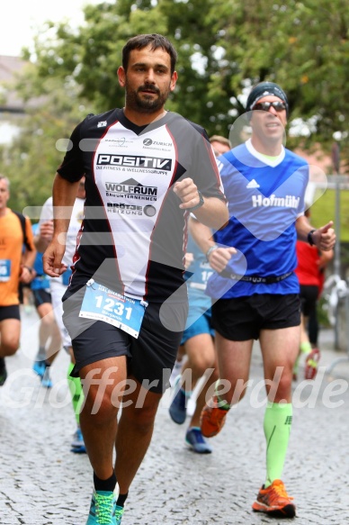 Hofmühlvolksfest-Halbmarathon Gloffer Werd