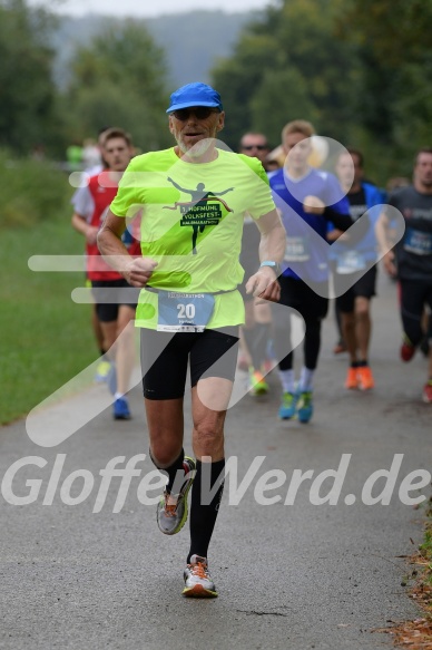 Hofmühlvolksfest-Halbmarathon Gloffer Werd