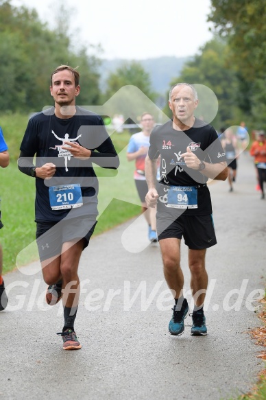 Hofmühlvolksfest-Halbmarathon Gloffer Werd