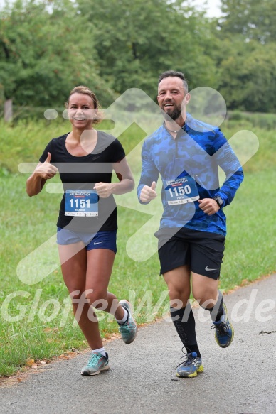 Hofmühlvolksfest-Halbmarathon Gloffer Werd