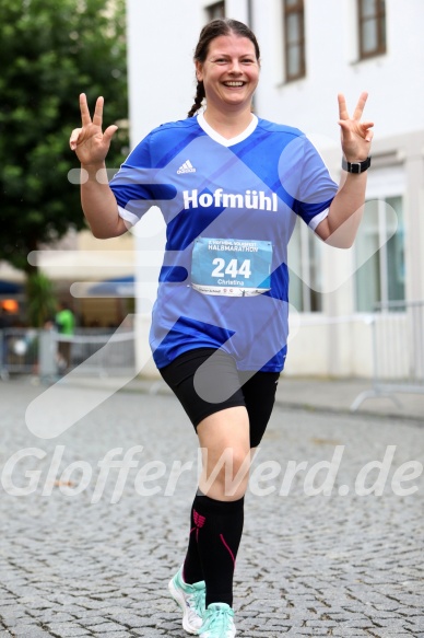 Hofmühlvolksfest-Halbmarathon Gloffer Werd