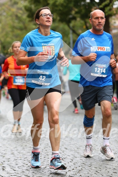 Hofmühlvolksfest-Halbmarathon Gloffer Werd