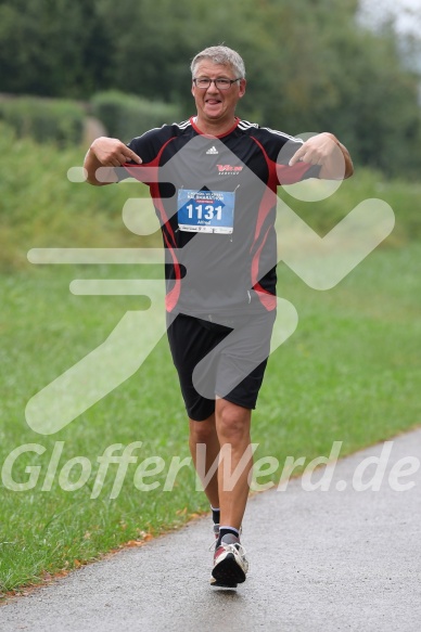 Hofmühlvolksfest-Halbmarathon Gloffer Werd