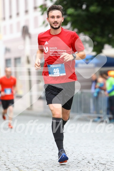 Hofmühlvolksfest-Halbmarathon Gloffer Werd