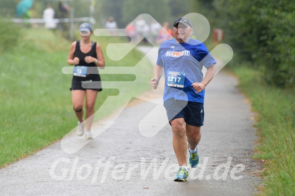 Hofmühlvolksfest-Halbmarathon Gloffer Werd