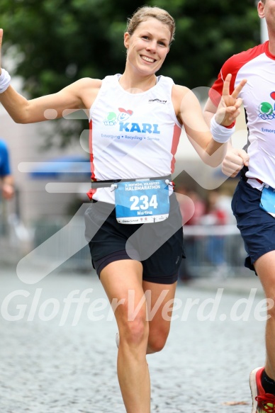 Hofmühlvolksfest-Halbmarathon Gloffer Werd