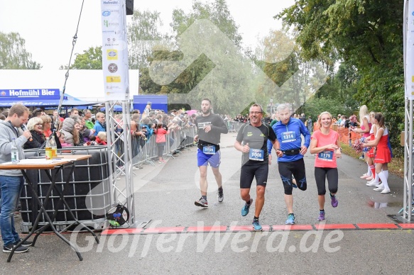 Hofmühlvolksfest-Halbmarathon Gloffer Werd